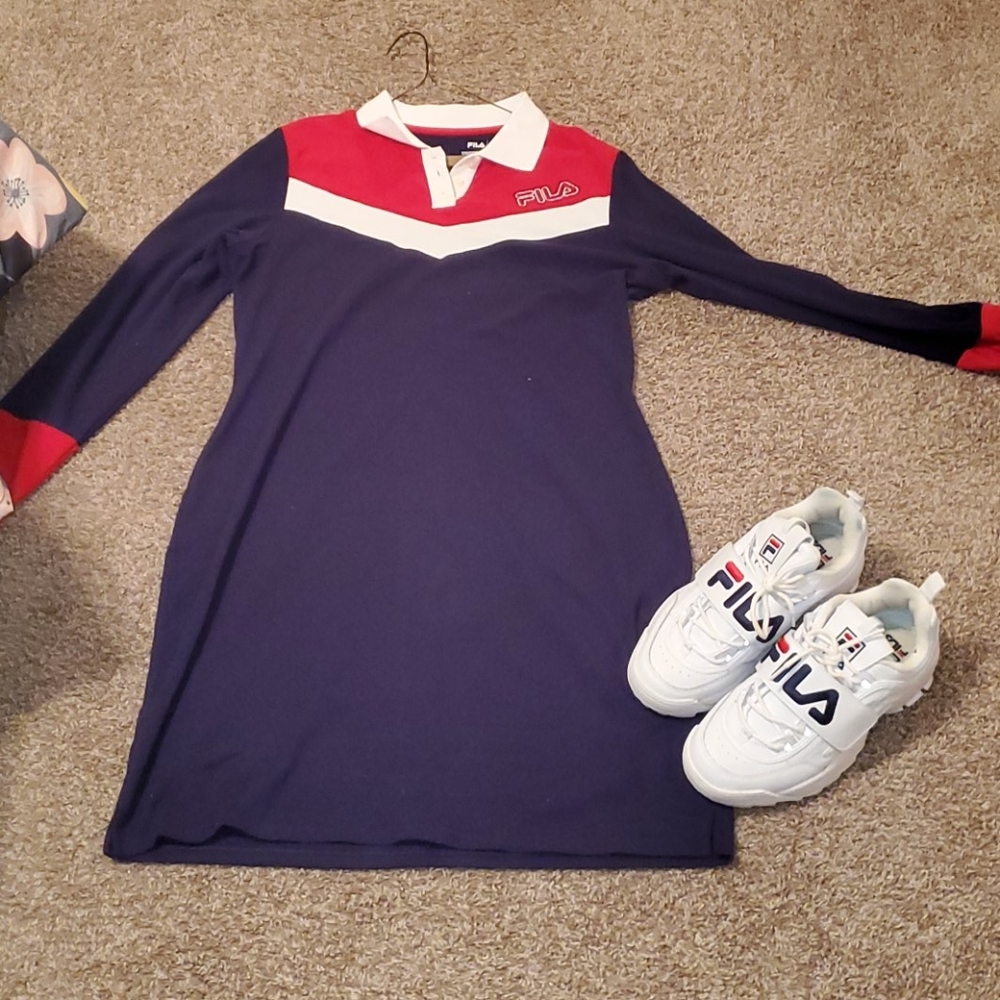 ❤Fila Long sleeve Dress❤
